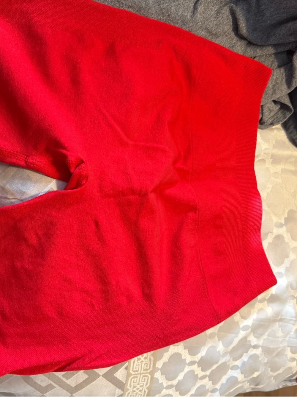 Red Women's Athletic Shorts